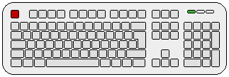 Esc-Taste auf Tastatur
