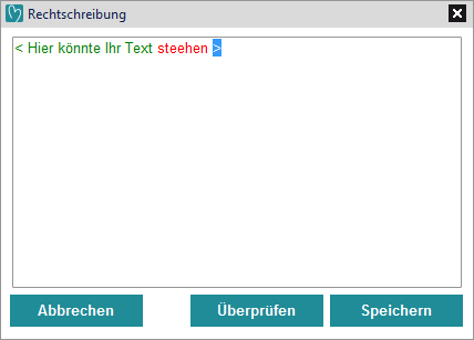Rechtschreibprüfung